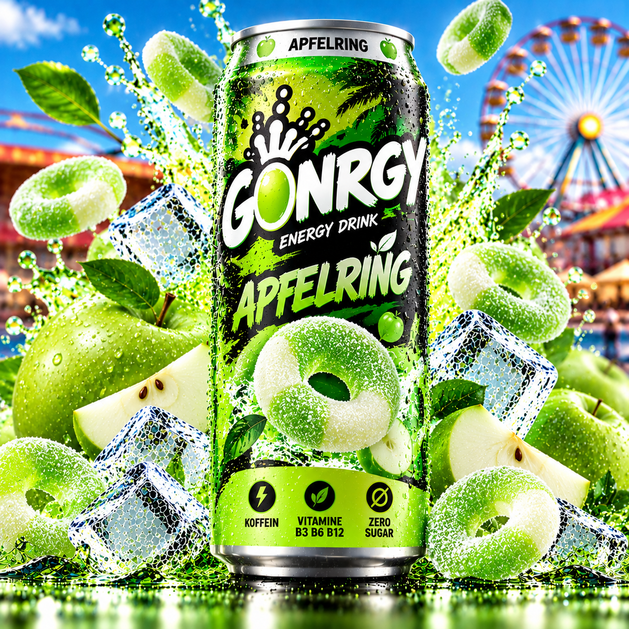 Gönrgy Apfelring (24/0,50 Ltr. Dose EINWEG)