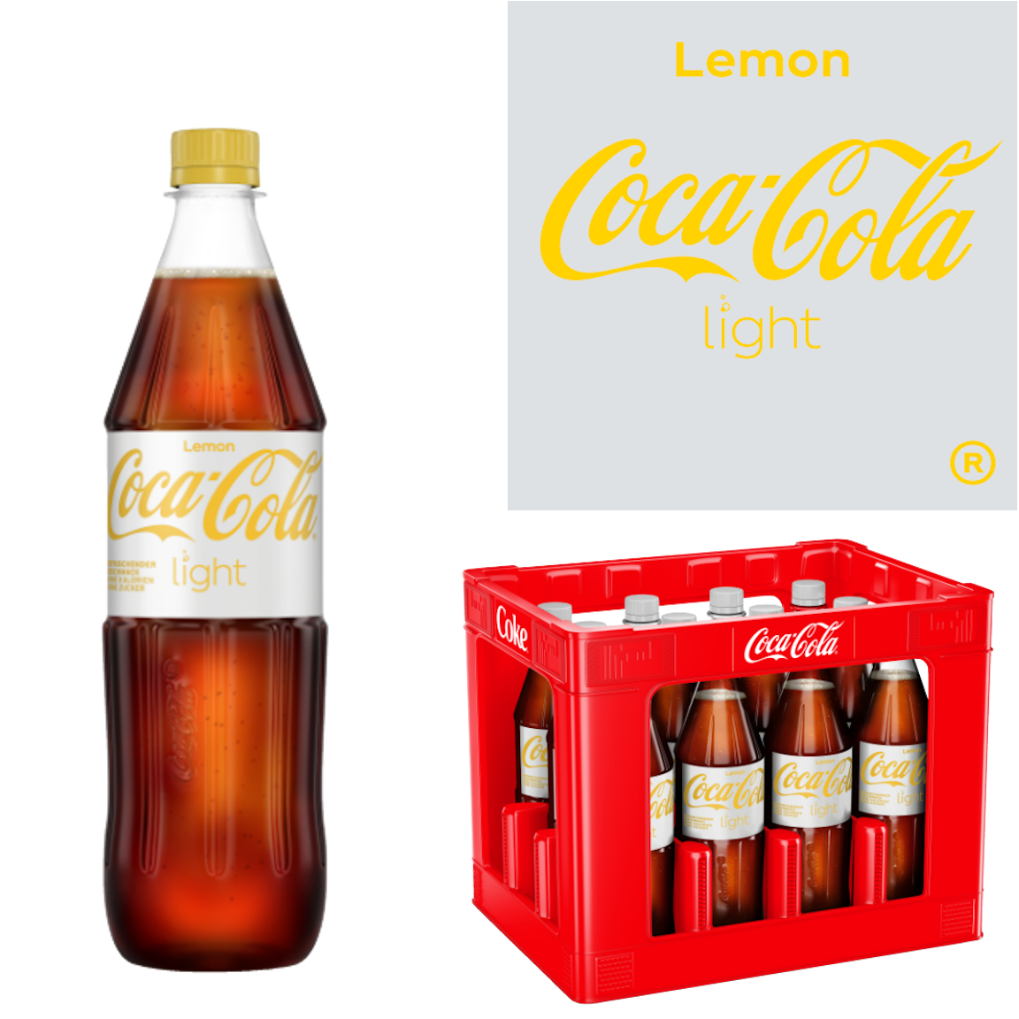 Coca Cola Lemon (12/1,0 Ltr. PET MEHRWEG)